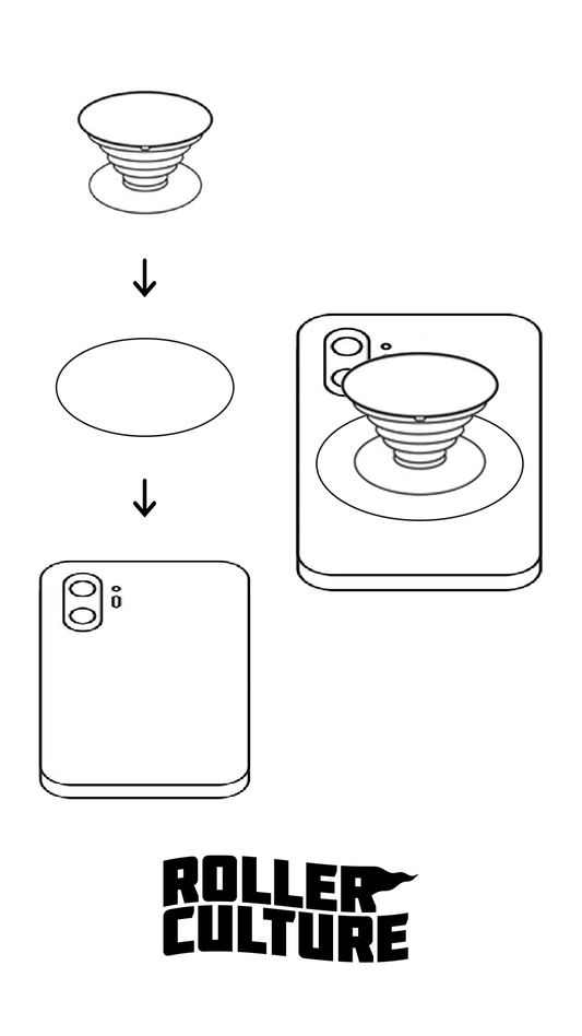 Emergency Stop Phone Grip