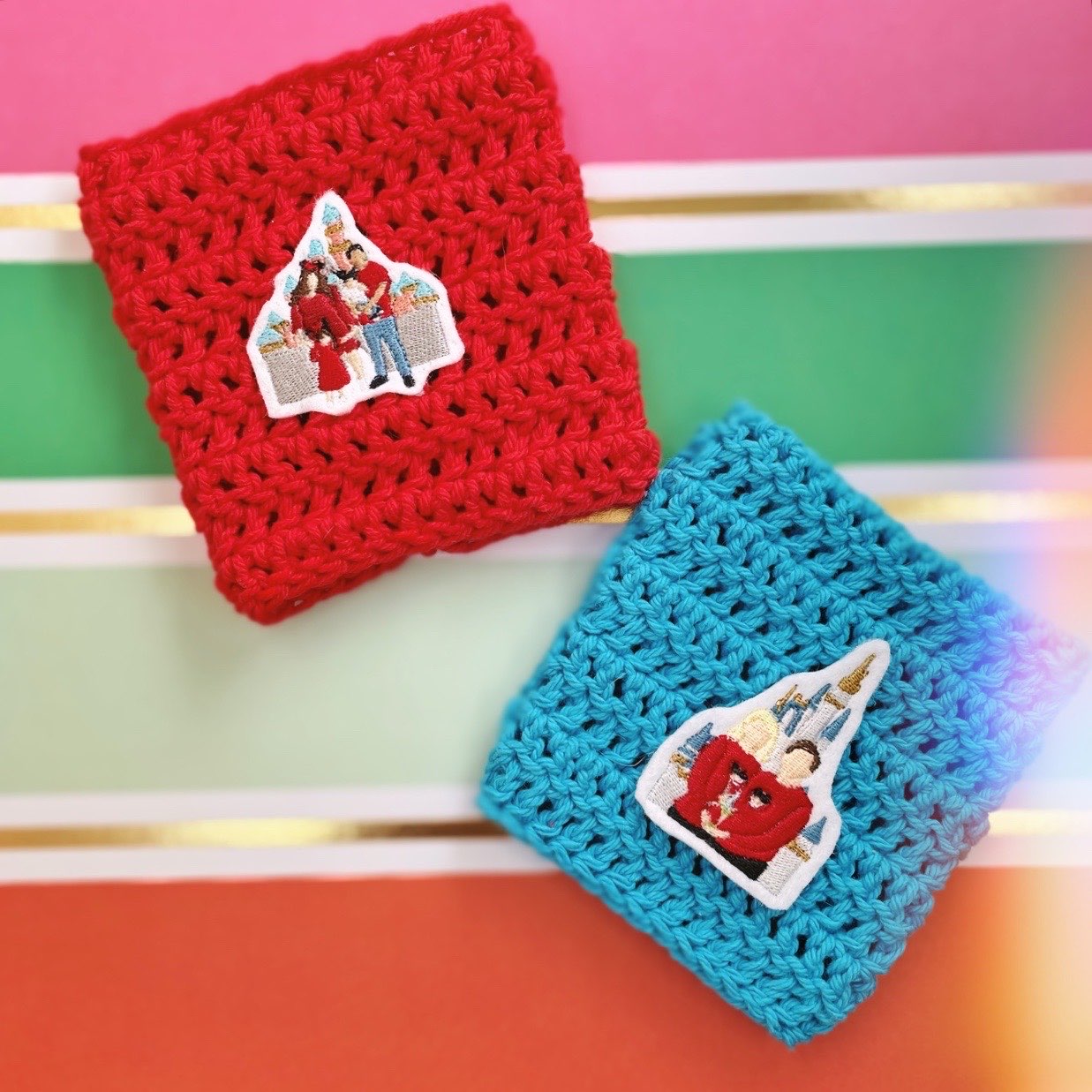 Custom Embroidered Cozies