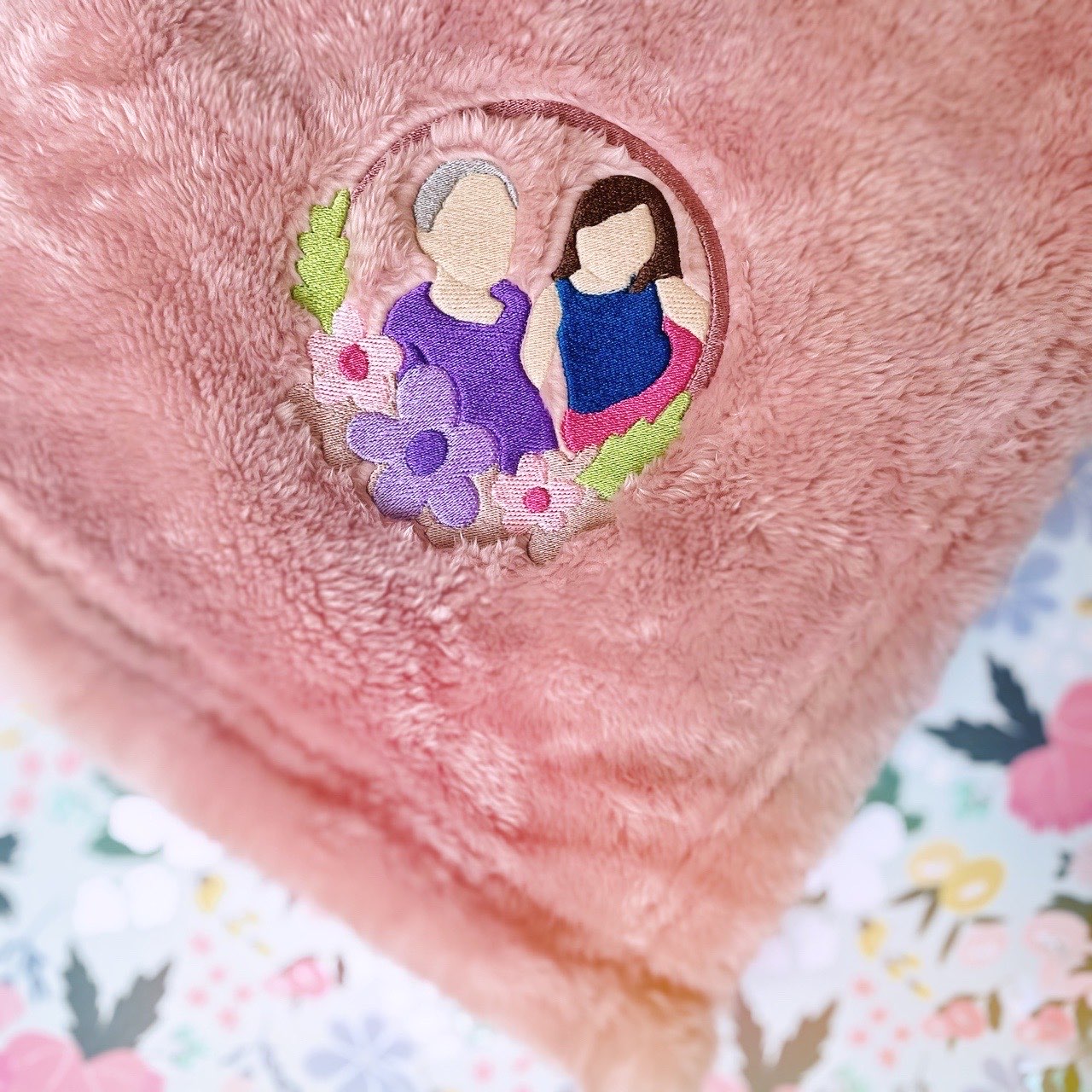 Custom Embroidery Blanket