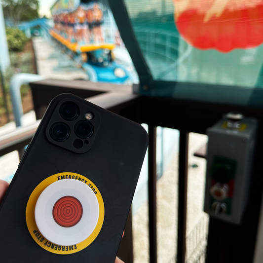 Emergency Stop Phone Grip