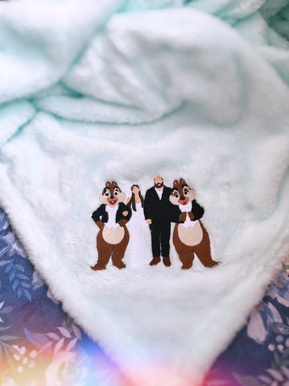 Custom Embroidery Blanket