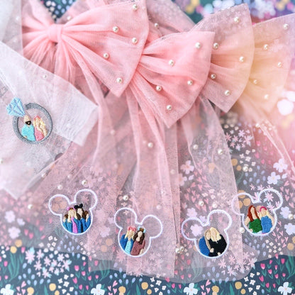Custom Embroidered Bows