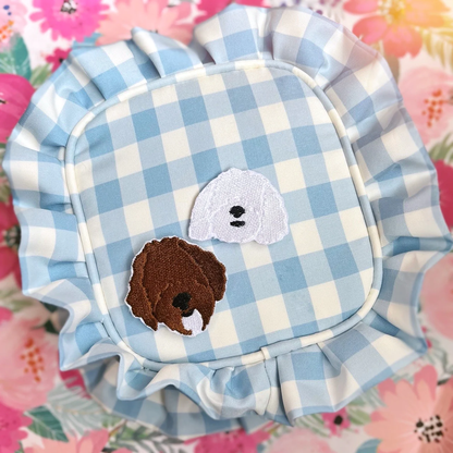 Gingham Print Bag