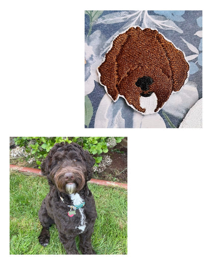 Custom Embroidered Mini Pet Patch